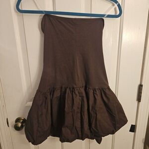 Wild Fable Chocolate A-Line Skirt